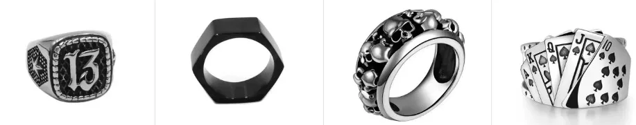 Bagues et bijoux